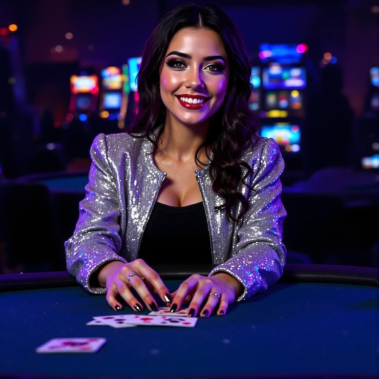Layar ponsel menampilkan pertandingan Piala AFF dan tabel blackjack kasino toto online secara bersamaan
